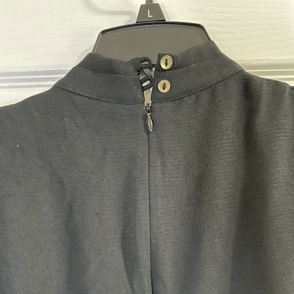 Black Jumpsuit with gold chain belt - Picture 3 of 10